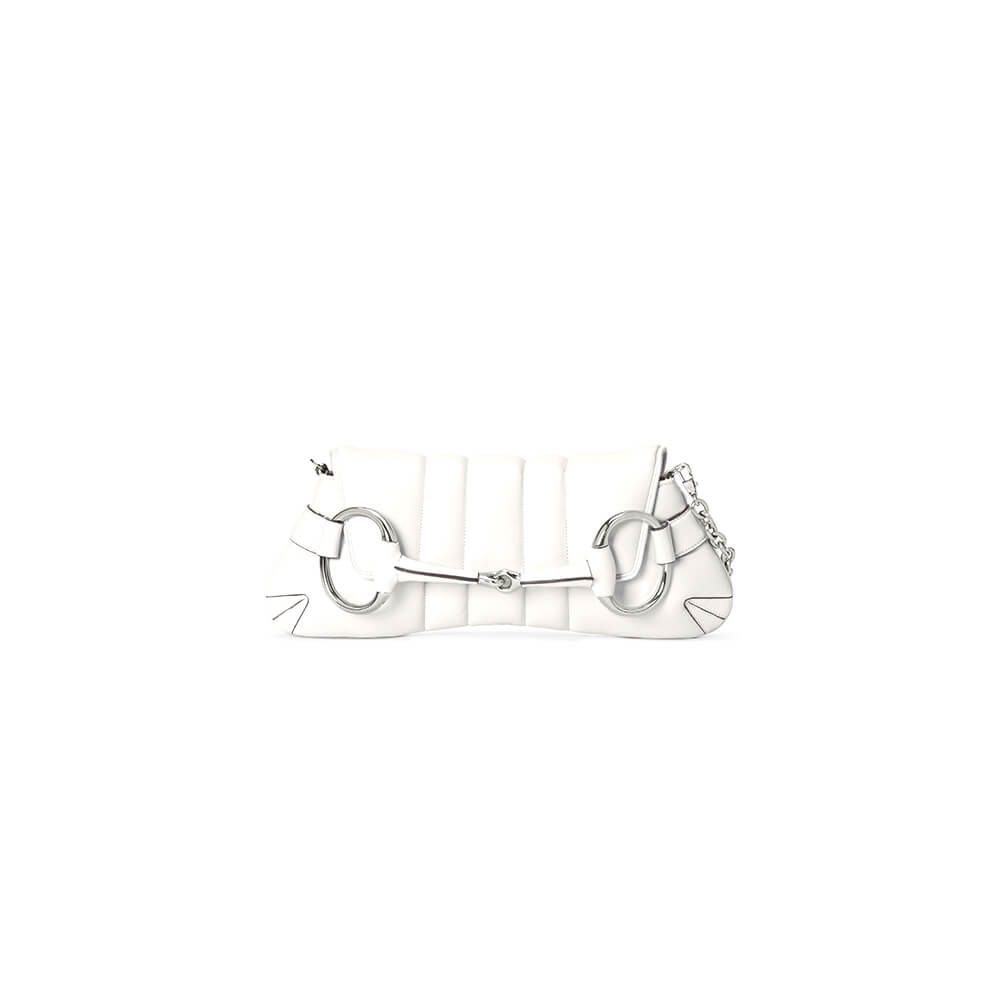 G*u*i horsebit chain small shoulder bag