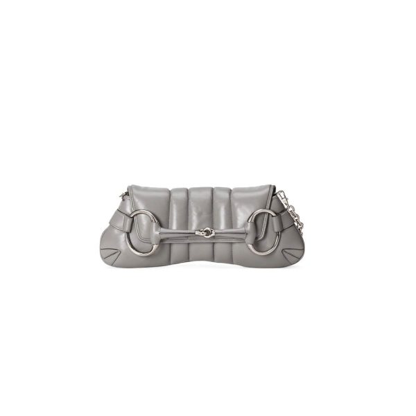 G*u*i horsebit chain small shoulder bag