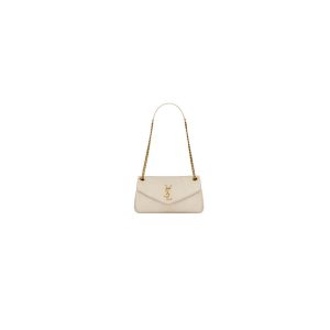 SUNSET MEDIUM CHAIN BAG IN SMOOTH LEATHER