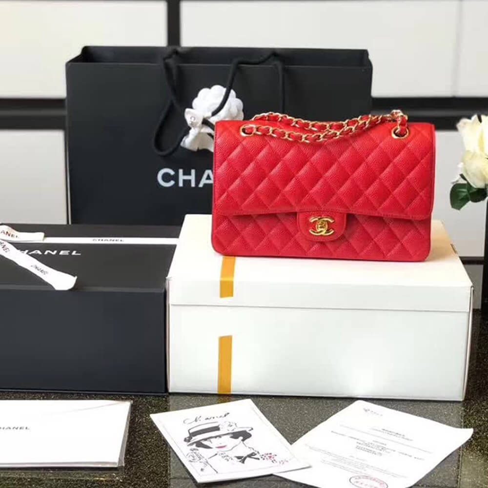 Ch*el classic flap medium