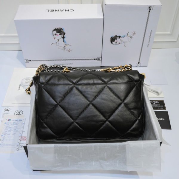 Ch*el 19 maxi handbag