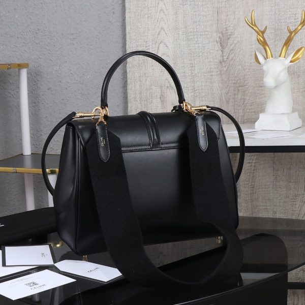 Ce**e classique 16 bag in satinated calfskin