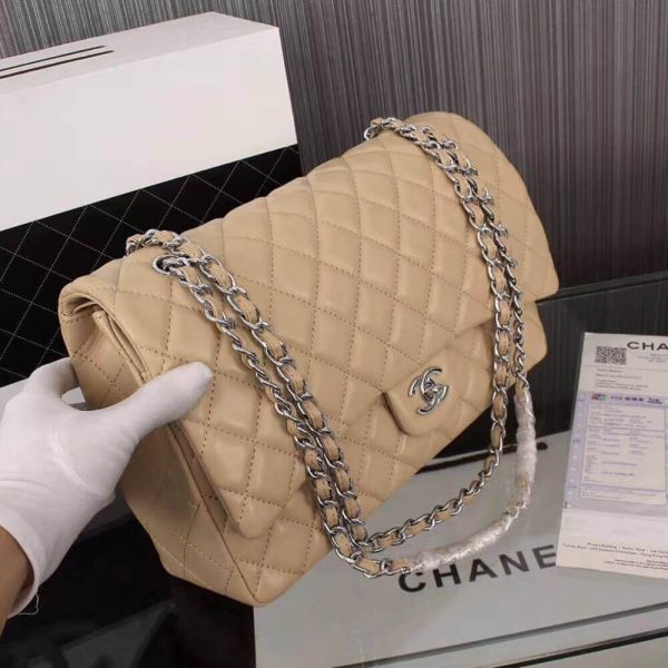 Ch*el classic maxi handbag
