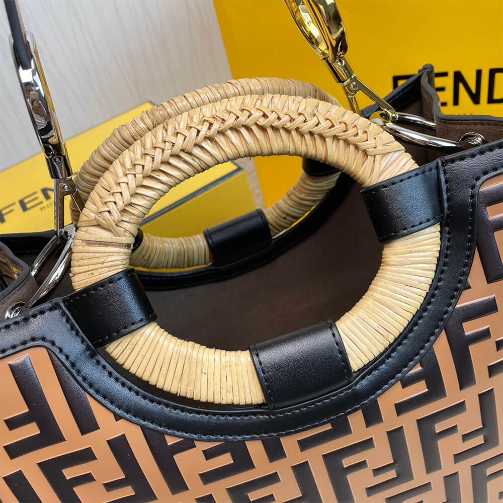 F**di small runaway shopper bag