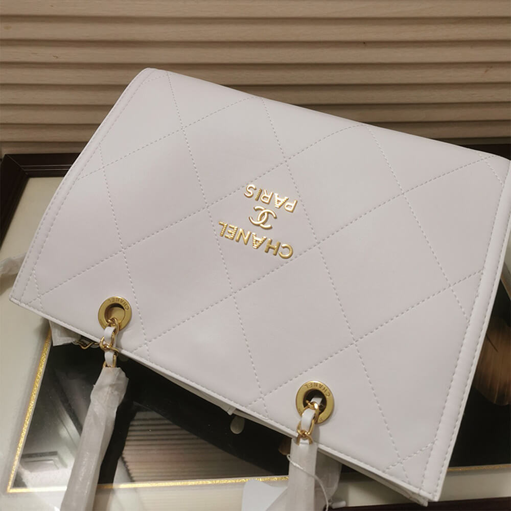 Ch*el small shopping bag