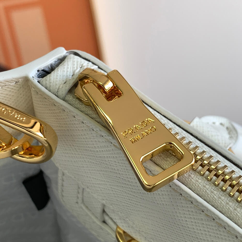 Pra*a galleria saffiano leather mini-bag
