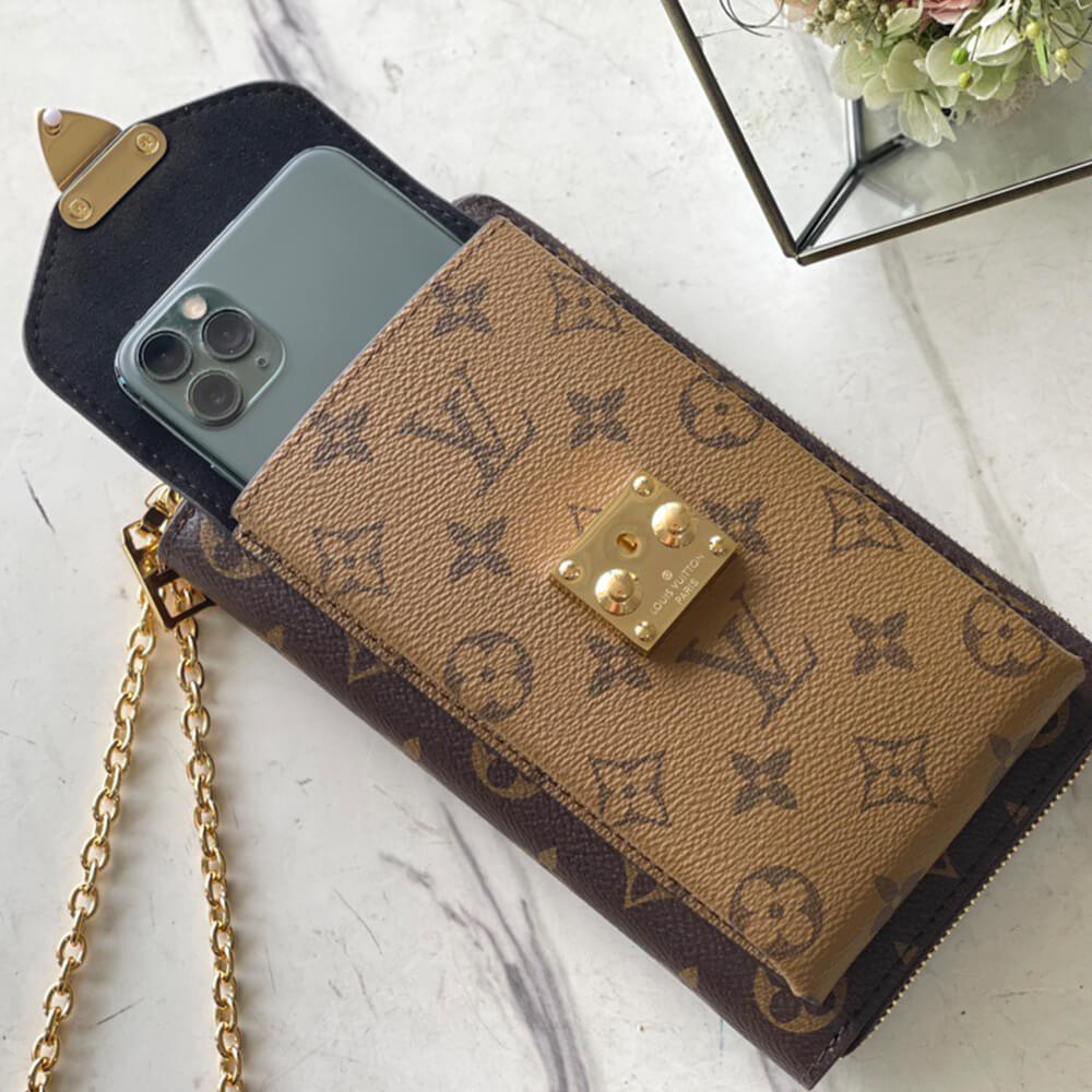 l**is V*t*n vertical zippy wallet mtis