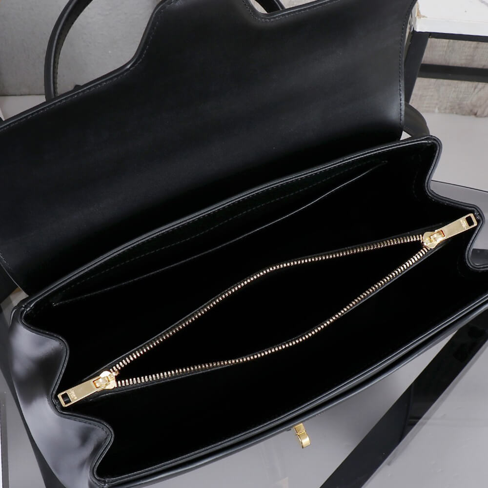 Ce**e classique 16 bag in satinated calfskin